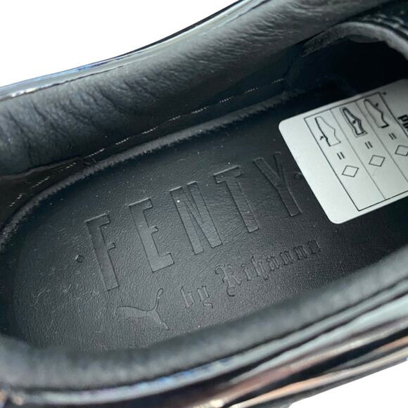 Puma Pointy Creeper Fenty Rihanna Platform Shoes NWOB Black Size 7 - Picture 8 of 10